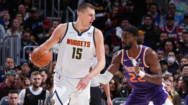 phoenix suns vs denver nuggets match player stats
